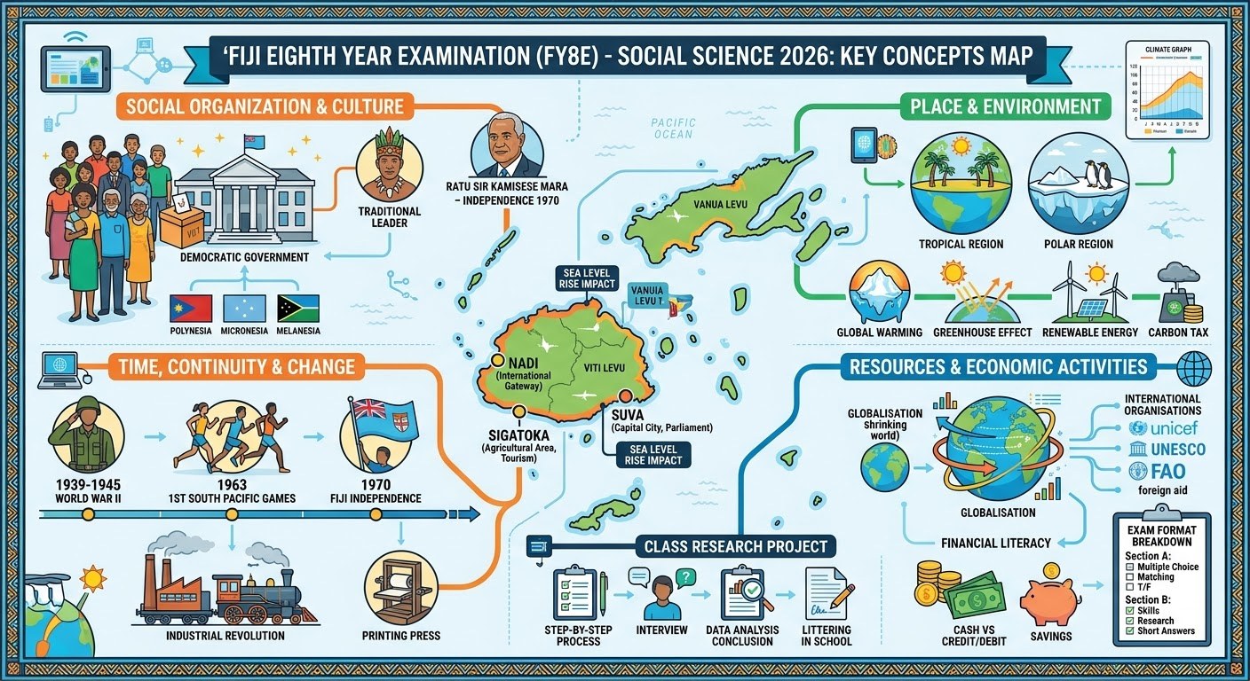 FY8E key concepts map